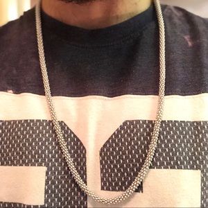 Milor Sterling Silver Coreana “Popcorn” Chain